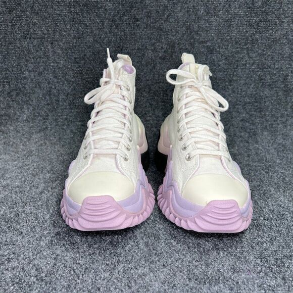 Converse Run Star Motion Sneakers Women's 10 Purple Ombre CTAS Hi Platform Shoes - Picture 2 of 13
